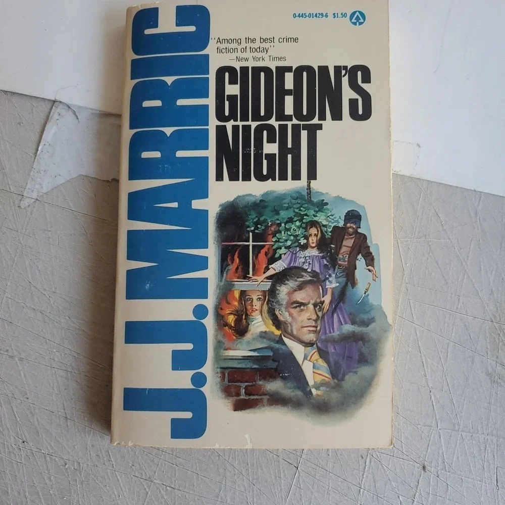 BIG‎ Lot 13 JJ MARRIC Vintage Mystery Books GEORGE GIDEON SERIES Badge Power